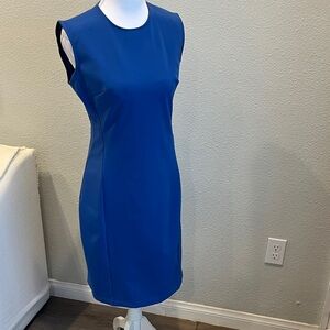 OF / MERCER Elegant Blue Sleeveless Dress